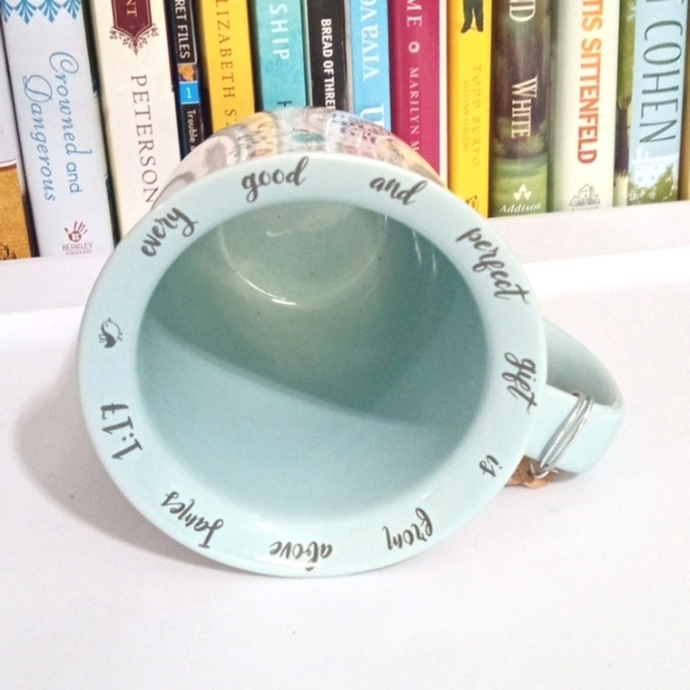THE JOY OF THE LORD IS MY STRENGTH INSPIRATIONAL COFFEE MUG 16oz. NWT - Picture 4 of 6